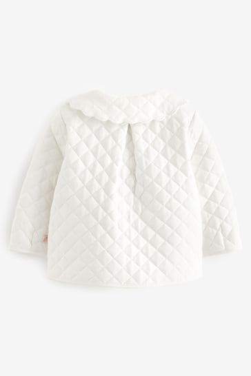 Buy Baker by Ted Baker White Quilted Jacket from Next Hungary