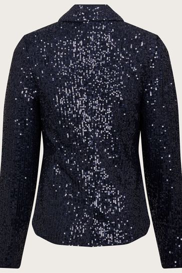 Monsoon navy jacket discount