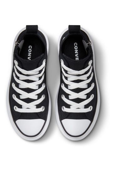 Black glitter sale converse junior