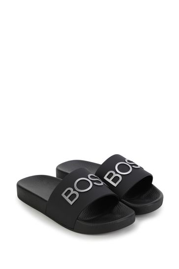 Hugo boss clearance sliders gold