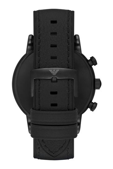 Emporio armani luigi black watch top