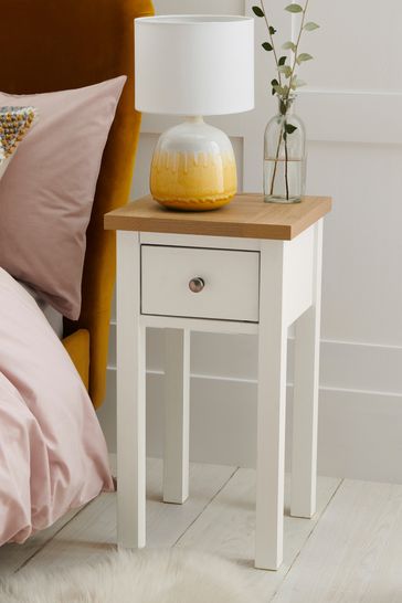 Buy narrow bedside on sale table