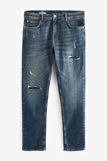 Torn shop denim jeans