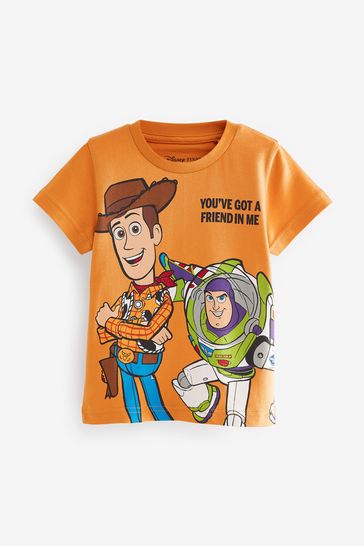 Orange Toy Story Short Sleeve T-Shirt (3mths-8yrs)
