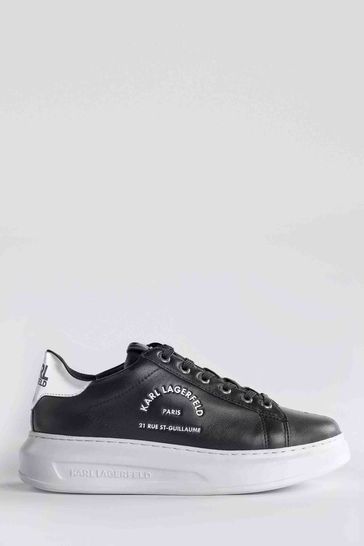 Karl Lagerfeld Kapri Maison Black Lace Up Shoes