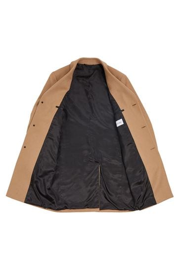 Calvin klein wool cashmere coat top
