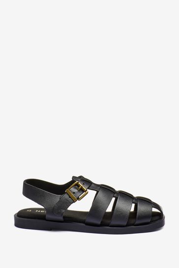 Mens leather hotsell fisherman sandals uk