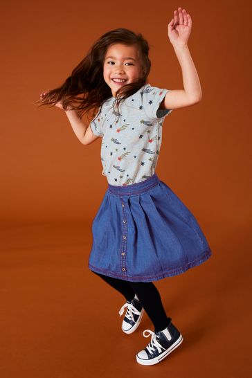 Denim skirt white stuff sale