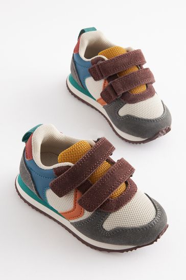 Multi Wide Fit (G) Double Strap Trainers