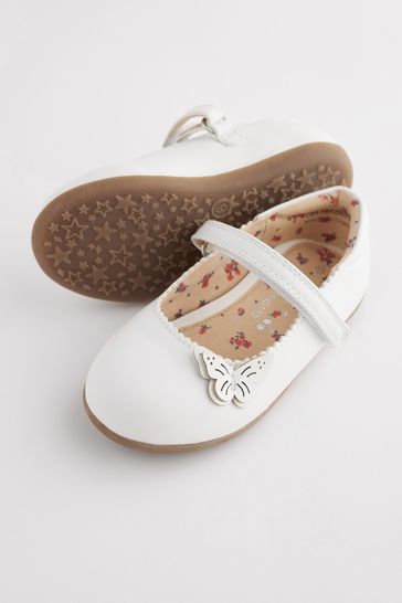 White mary jane new arrivals shoes baby