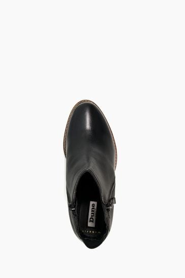 Buy Dune London Wide Fit Paice Zip Up Ankle Boots from Next Luxembourg