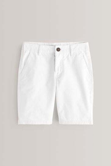 White Chino Shorts (3-16yrs)