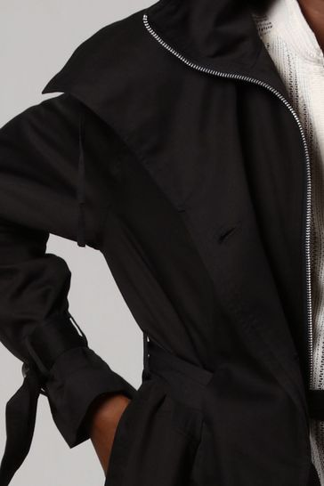 Black mac hot sale with hood