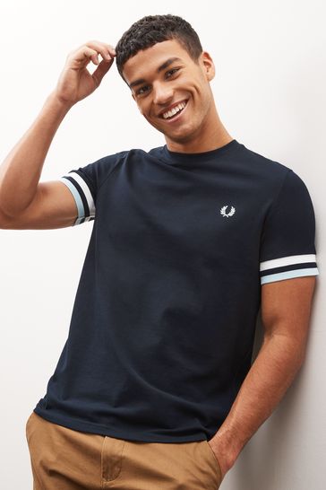 Fred Perry Bold Tipped Sleeve T-Shirt