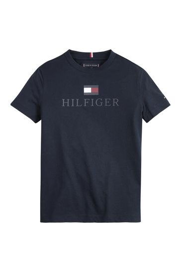 Tommy Hilfiger Blue Logo T-Shirt
