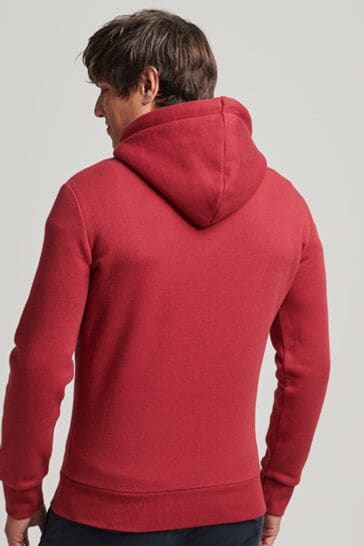 Buy SUPERDRY Rich Red Marl Superdry Vintage Venue Tonal Hoodie from Next  Luxembourg
