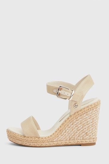 Tommy hilfiger on sale gold sandals