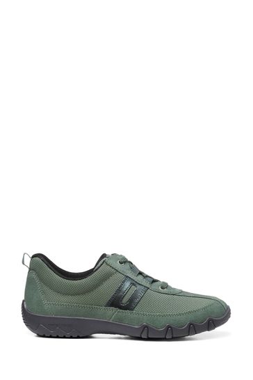 Hotter Green Leanne II Lace Up Shoes