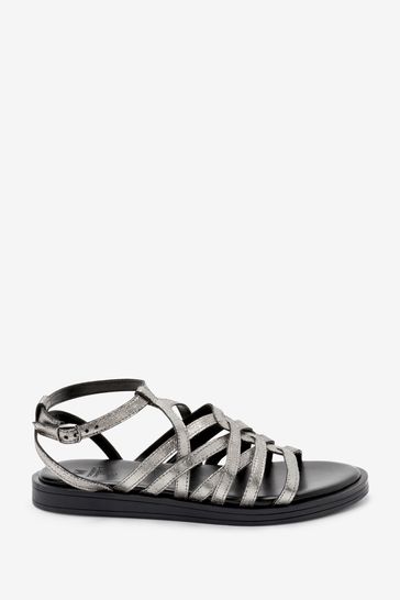 Pewter sales gladiator sandals
