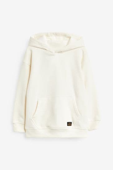 Off White Plain Jersey Hoodie (3-16yrs)