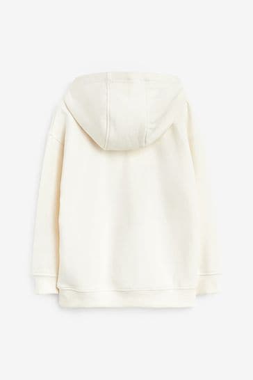 H&m shop white hoodie