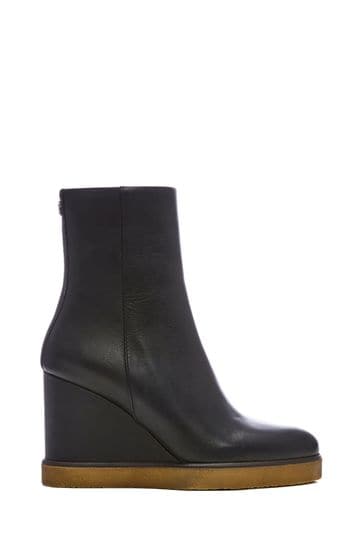 Moda in pelle wedge boots discount
