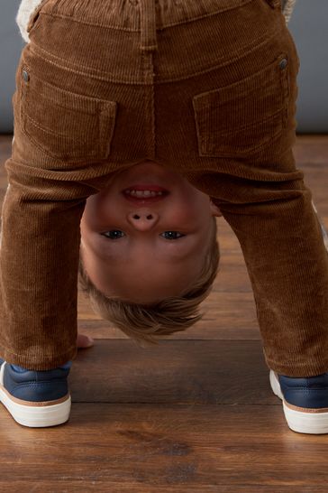 Tan Brown Corduroy Trousers 3mths 7yrs