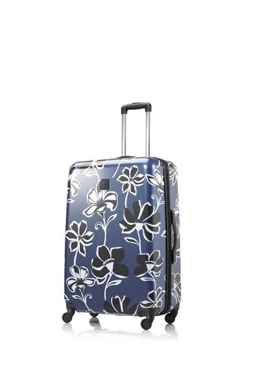 Tripp top white suitcase