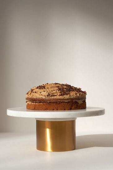 Truly White Marble Cake Stand