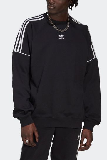 adidas Originals Black Rekive Crew Sweatshirt