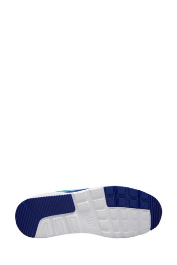 Blue and cheap white air