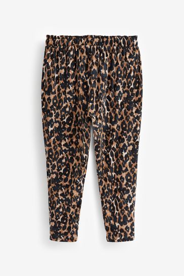 H&m outlet leopard trousers