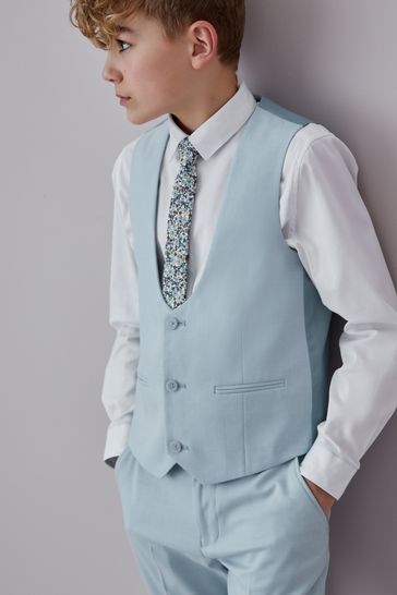 Buy Pale Blue Waistcoat 12mths 16yrs from Next Netherlands