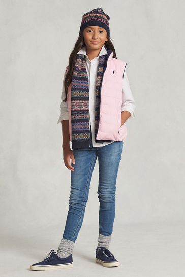 Ralph lauren girls gilet hot sale