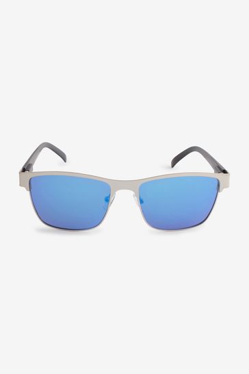 Blue retro sunglasses on sale