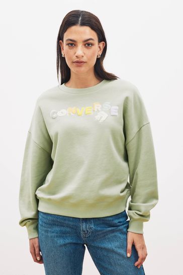 Converse Mint Green Crew Neck Sweatshirt