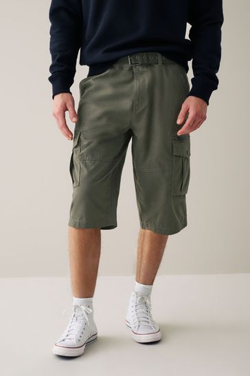 Mens long cargo shorts uk sale
