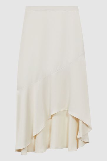 High rise deals white skirt