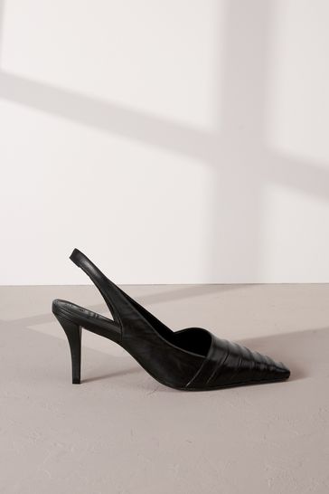 Next black top slingbacks