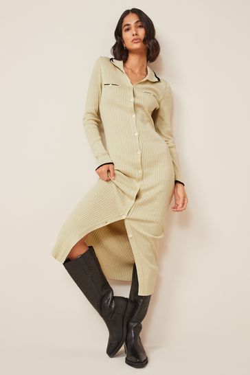 Button down jumper dress outlet