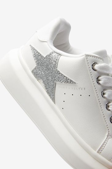 Mint velvet top white star trainers