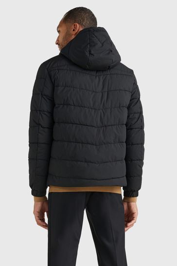 Black tommy outlet hilfiger puffer