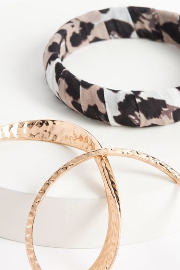 Animal print clearance bangles