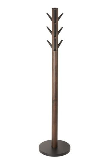 Dark brown cheap coat rack