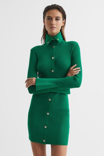 Dress with collar and buttons 2025