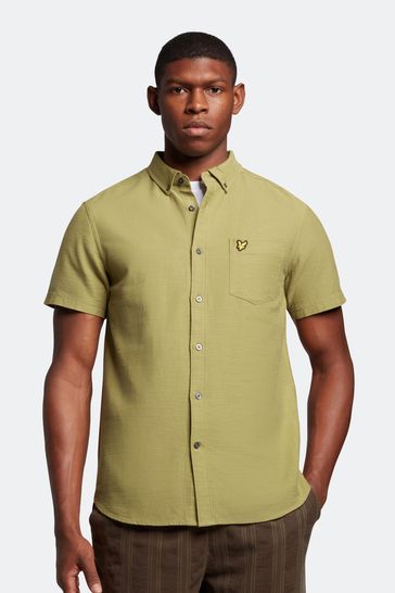 Lyle and scott short sleeve shirt top