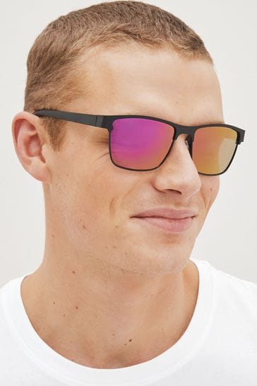 Black on sale red sunglasses