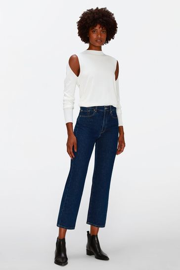 7 for all mankind shop cropped jeans