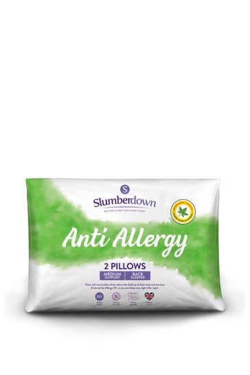 Slumberdown anti hot sale allergy pillows