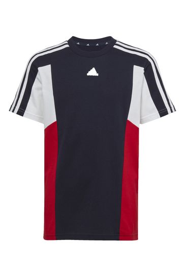 Adidas originals moa on sale colorblock t-shirt junior